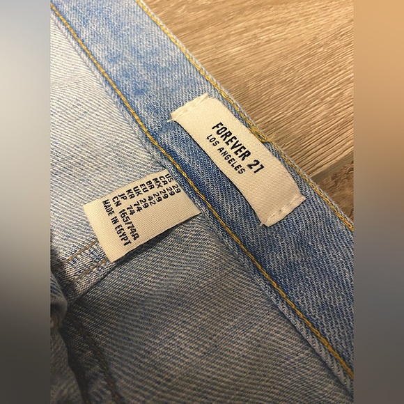 Forever 21 Mid-Rise Ripped Jeans - Picture 2 of 5